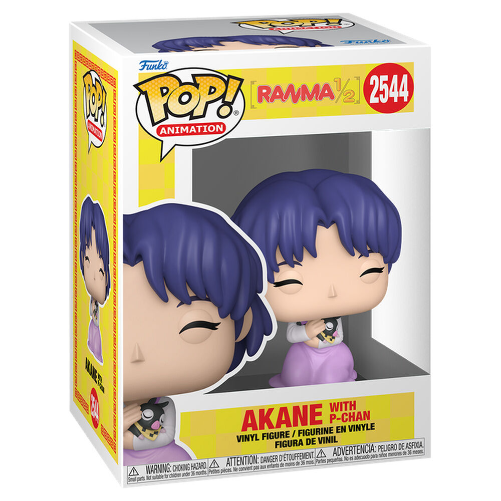 Figura Funko POP! de Akane con P-Chan de Ranma 1/2 en caja
