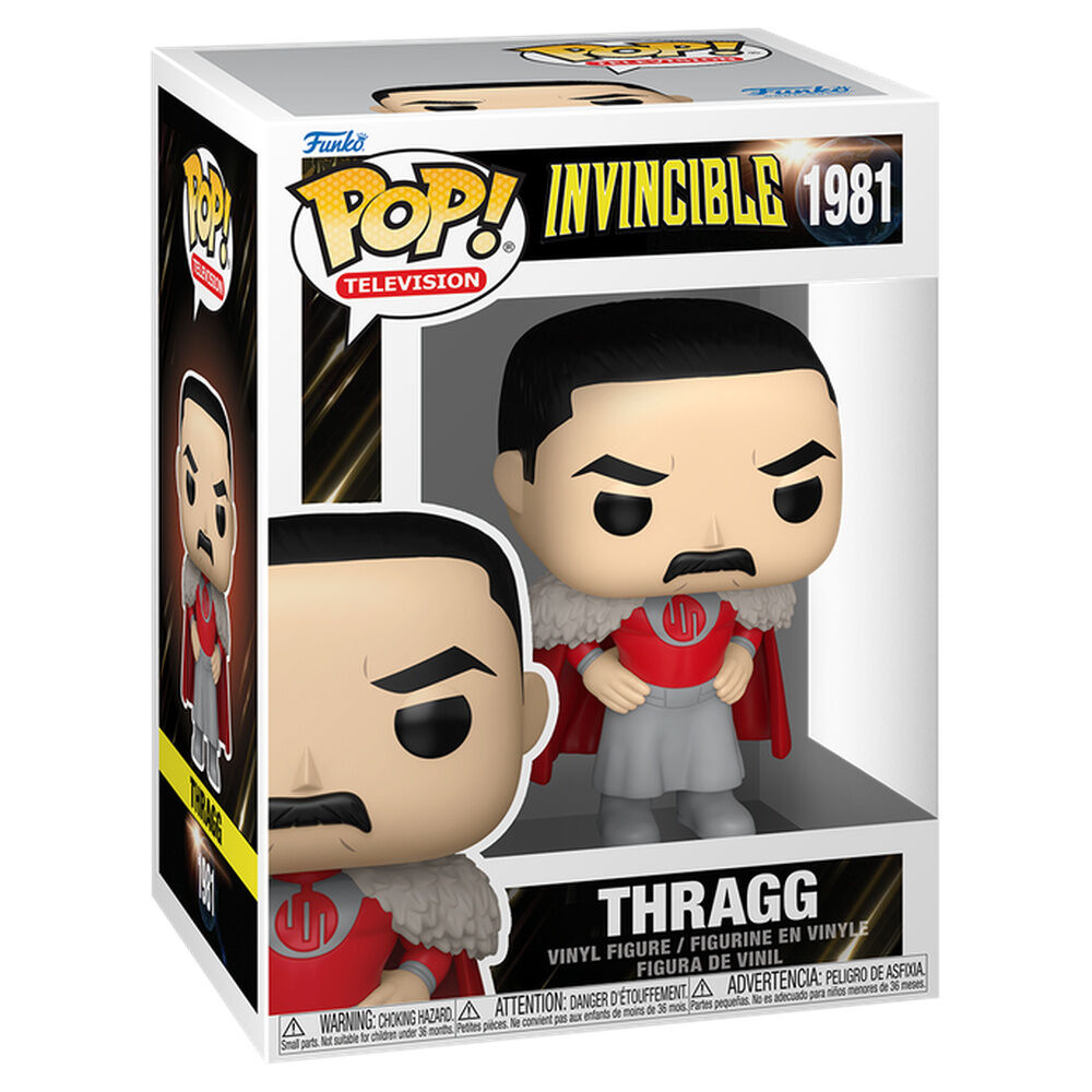 Figura Funko POP! de Thragg de Invincible en caja