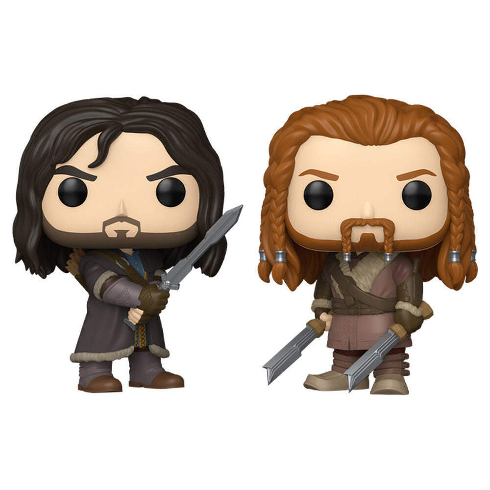 Blíster Funko POP! de The Hobbit con las figuras de Kili y Fili - 2