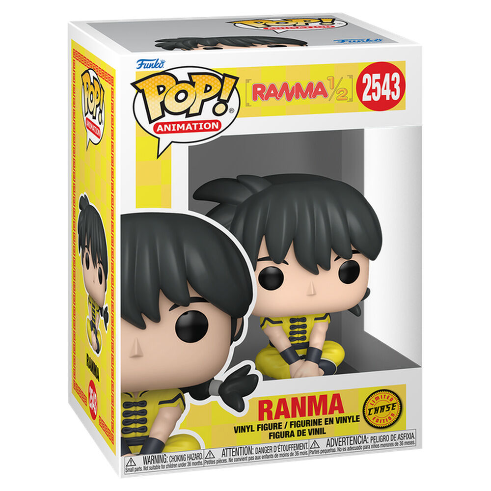 Figuras Funko POP! de Ranma 1/2 en caja, modelo regular y variante Chase - 5