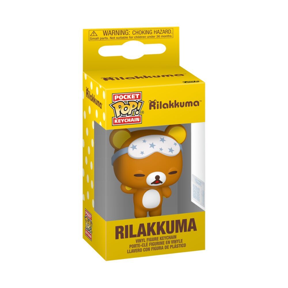 Llavero FUNKO Pocket POP! de Rilakkuma con estrellas azules - 2