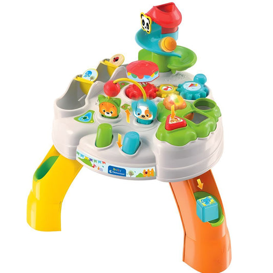 Mesa de actividades Baby Park de Clementoni con luces, sonidos y toboganes - 2
