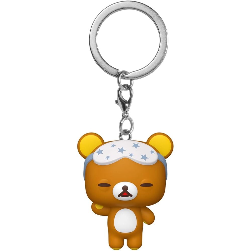 Llavero FUNKO Pocket POP! de Rilakkuma con estrellas azules