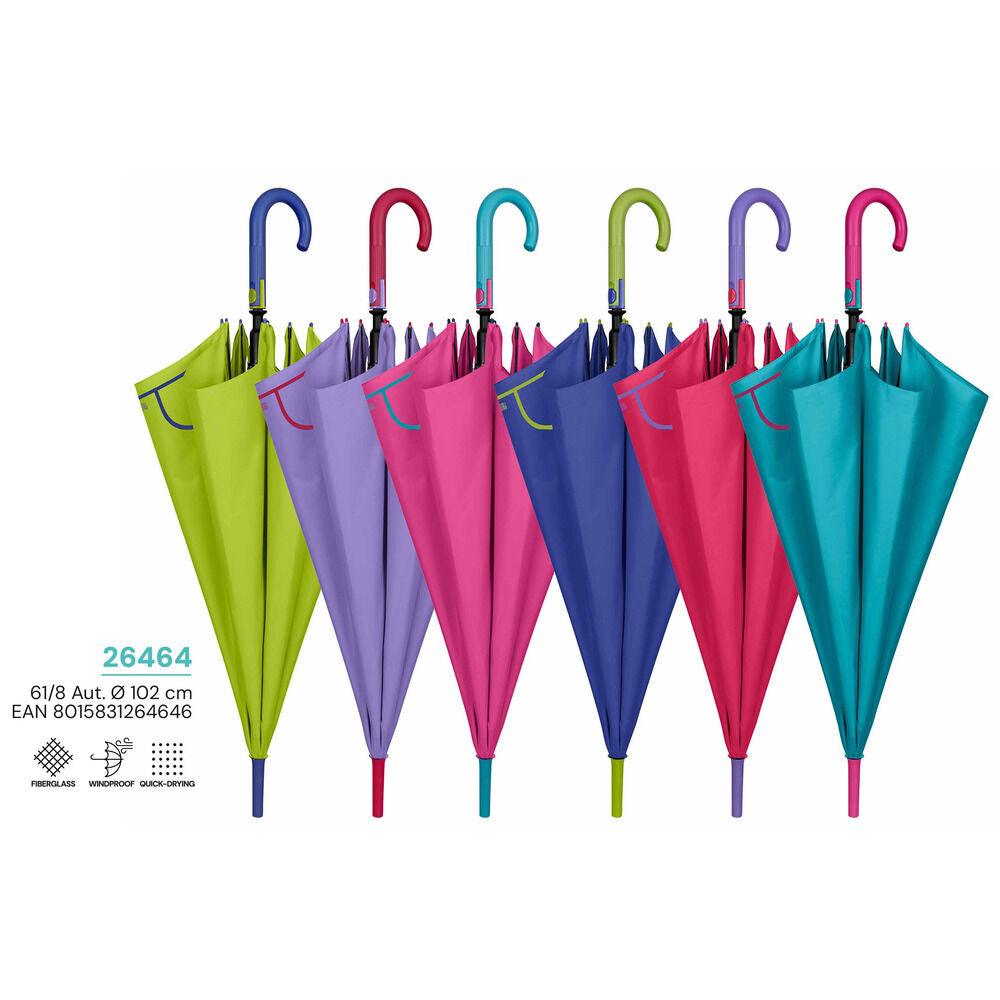 Paraguas automáticos PERLETTI de colores surtidos