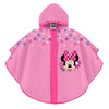 Chubasquero rosa con capucha y estampado de Minnie Disney