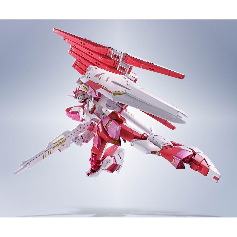 Figura Side MS Gundam Sakura Miko Ver. rosa y blanca con rifle, escudo y unidad trasera - 15