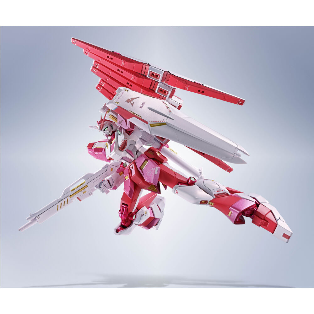 Figura Side MS Gundam Sakura Miko Ver. rosa y blanca con rifle, escudo y unidad trasera - 16