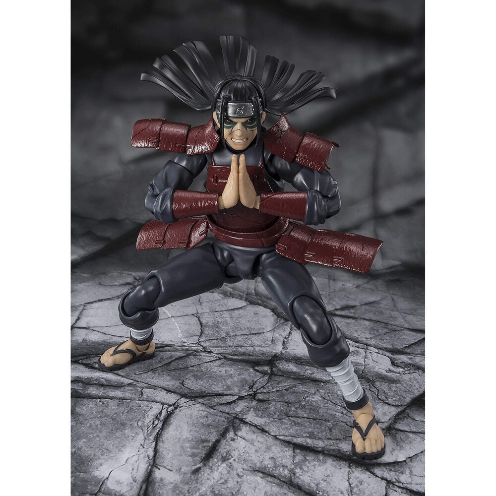Figura S.H.Figuarts de Hashirama Senju Reanimation con armadura roja