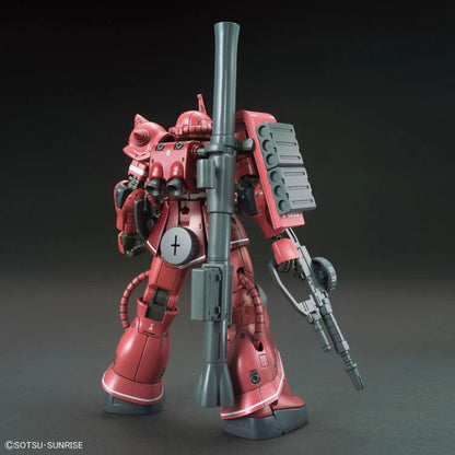 Maqueta HG 1/144 del Zaku II rojo de Char Aznable - 4