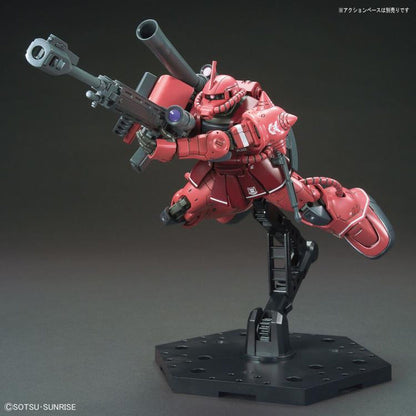 Maqueta HG 1/144 del Zaku II rojo de Char Aznable - 6