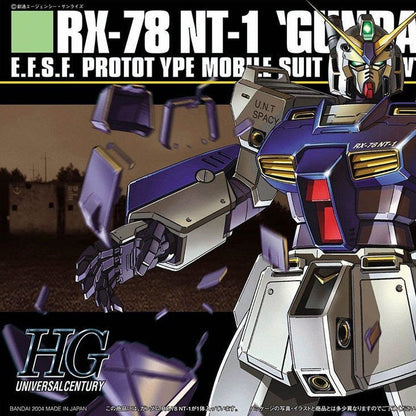 Maqueta HGUC 1/144 RX-78 NT-1 Gundam Alex con arma y escudo - 7