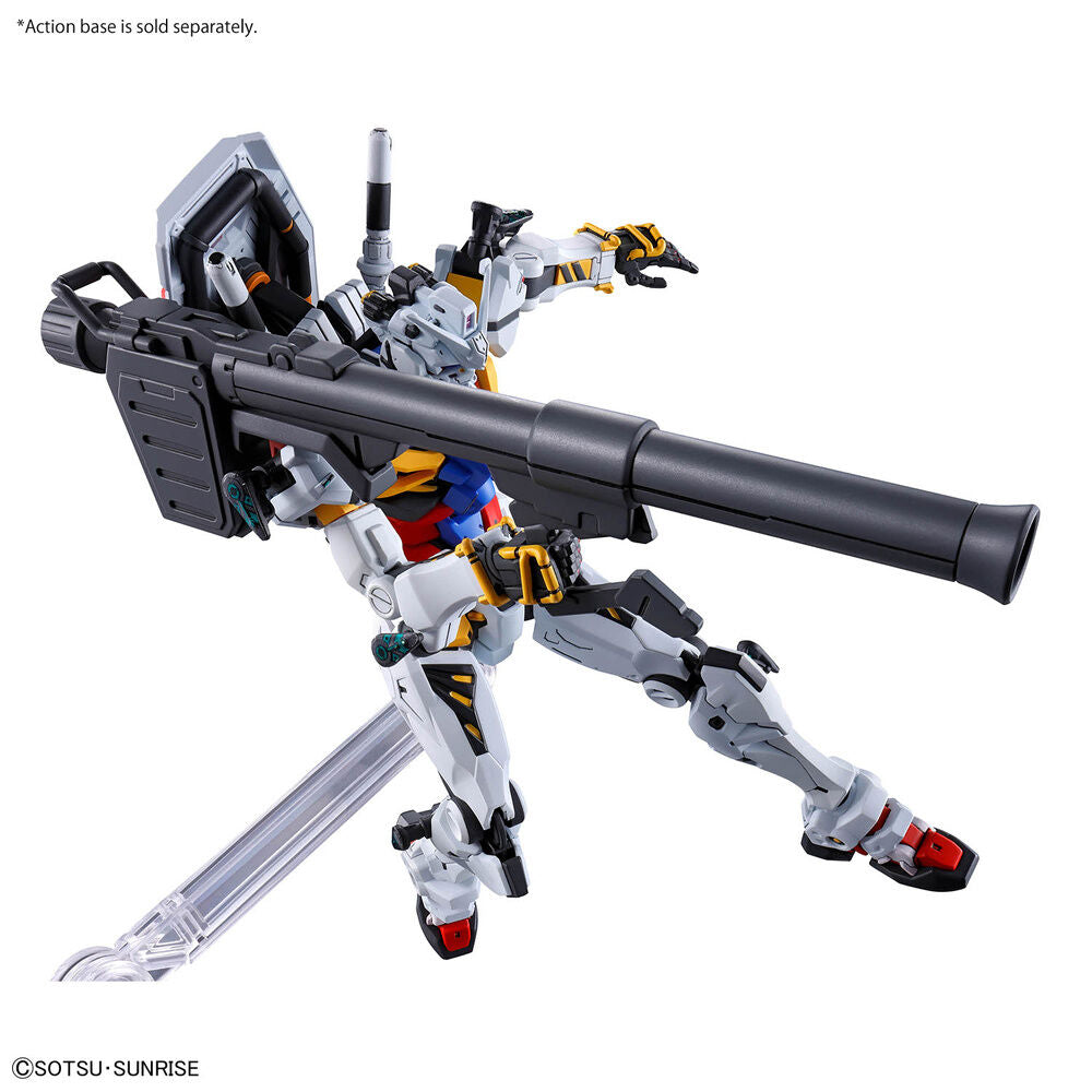 Maqueta HG 1/144 White Gundam GQuuuuuuX blanca con escudo rojo - 3