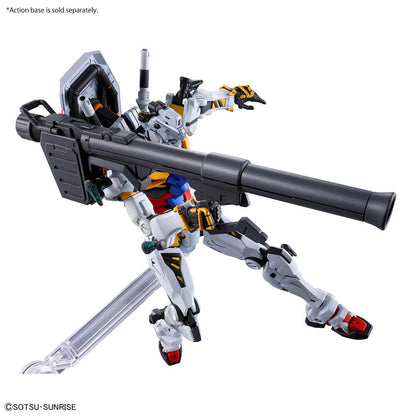 Maqueta HG 1/144 White Gundam GQuuuuuuX blanca con escudo rojo - 3