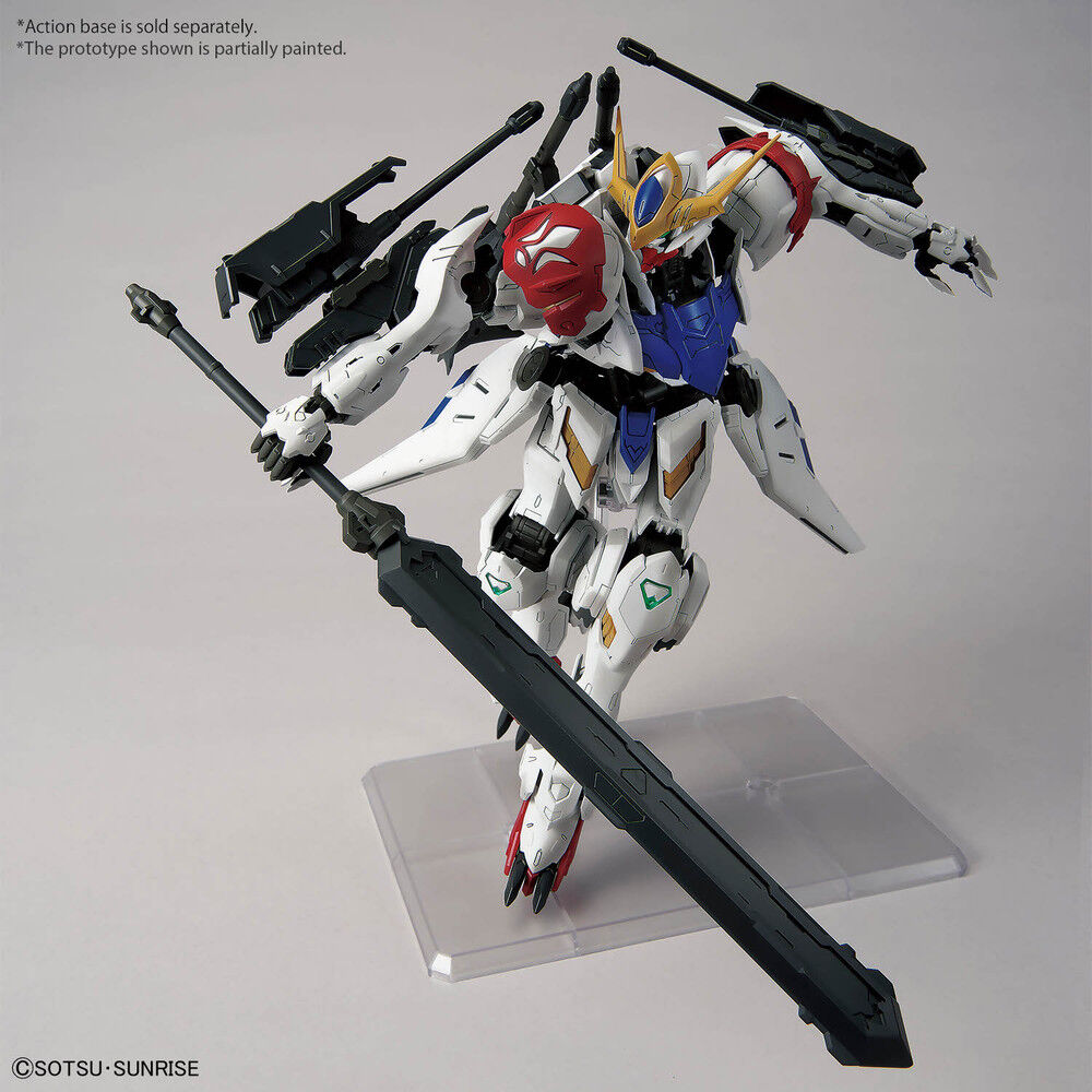 Maqueta MG 1/100 Gundam Barbatos Lupus con gran armamento - 10