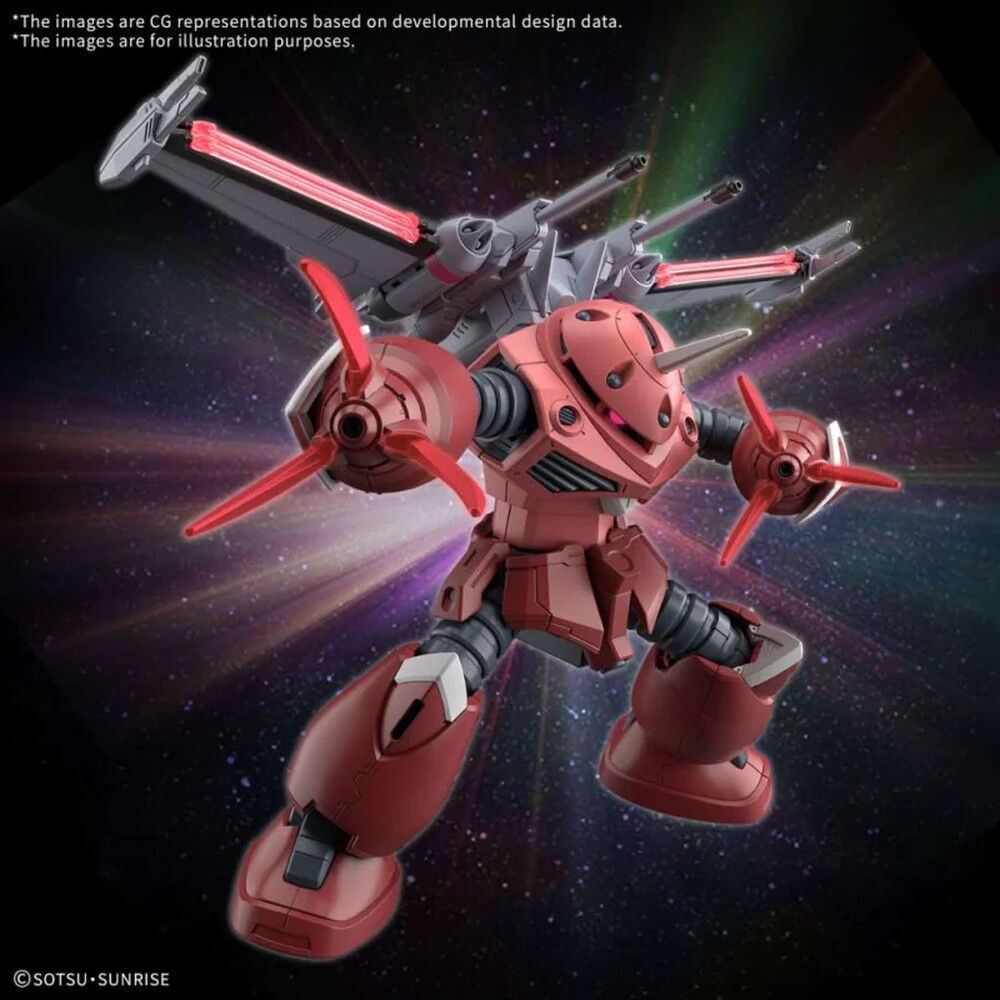 Maqueta HG 1/144 MSM-07 ZGok de Gundam SEED Freedom en color rojo - 4