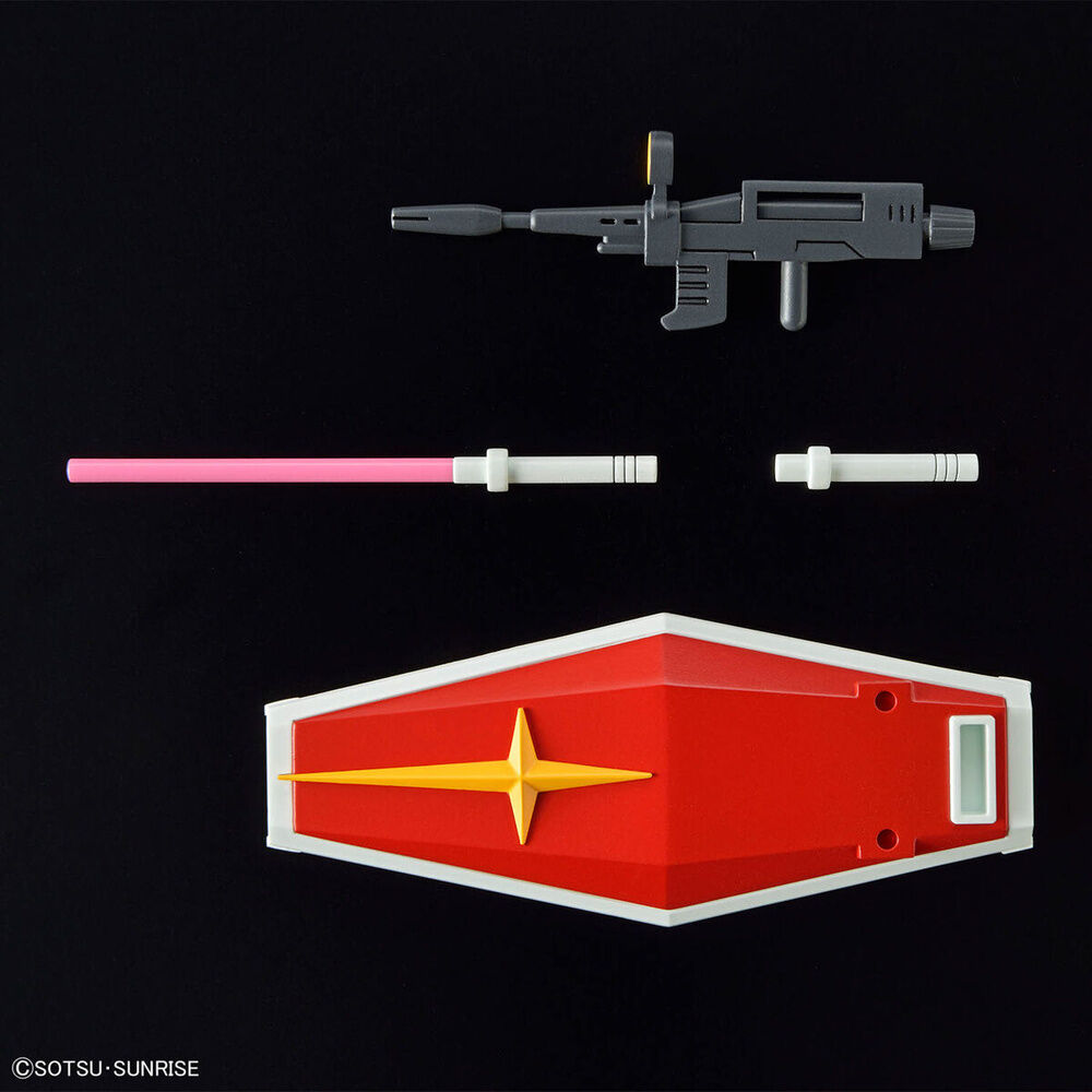 Maqueta 1/144 RX-78-2 Gundam Revival Ver. con escudo y rifle - 3