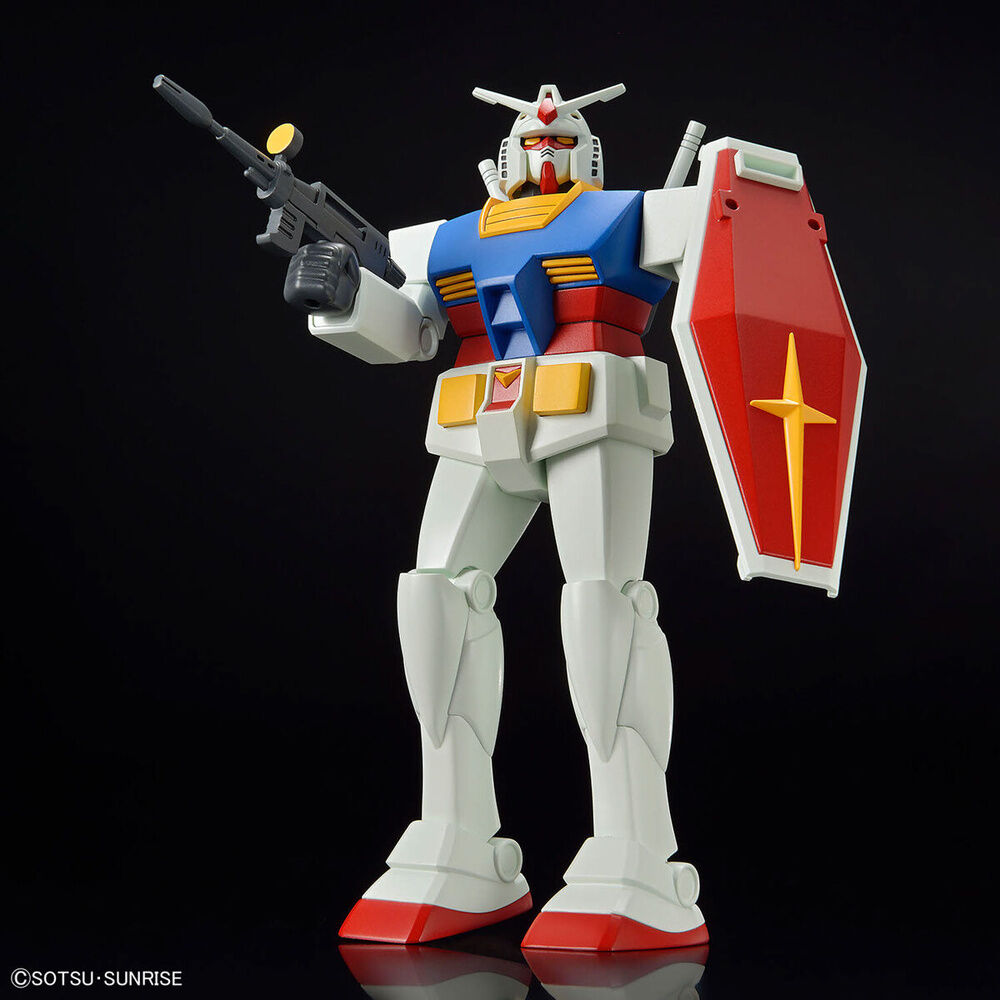 Maqueta 1/144 RX-78-2 Gundam Revival Ver. con escudo y rifle - 8