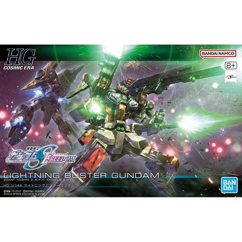 Maqueta HG 1/144 Lightning Buster Gundam de Bandai Hobby - 4
