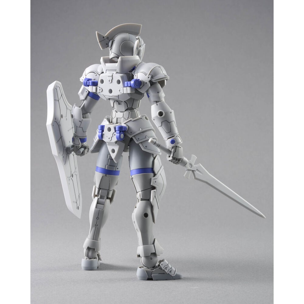 Maqueta 30MF Liber Knight de BANDAI HOBBY con espada y escudo