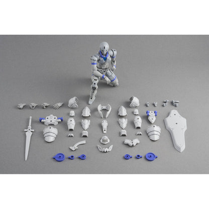 Maqueta 30MF Liber Knight de BANDAI HOBBY con espada y escudo - 10