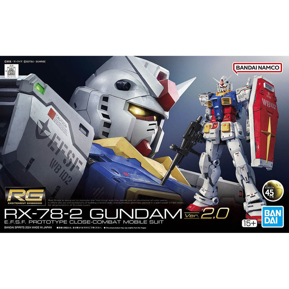 Maqueta RG 1/144 RX-78-2 Gundam Ver. 2.0 - 3