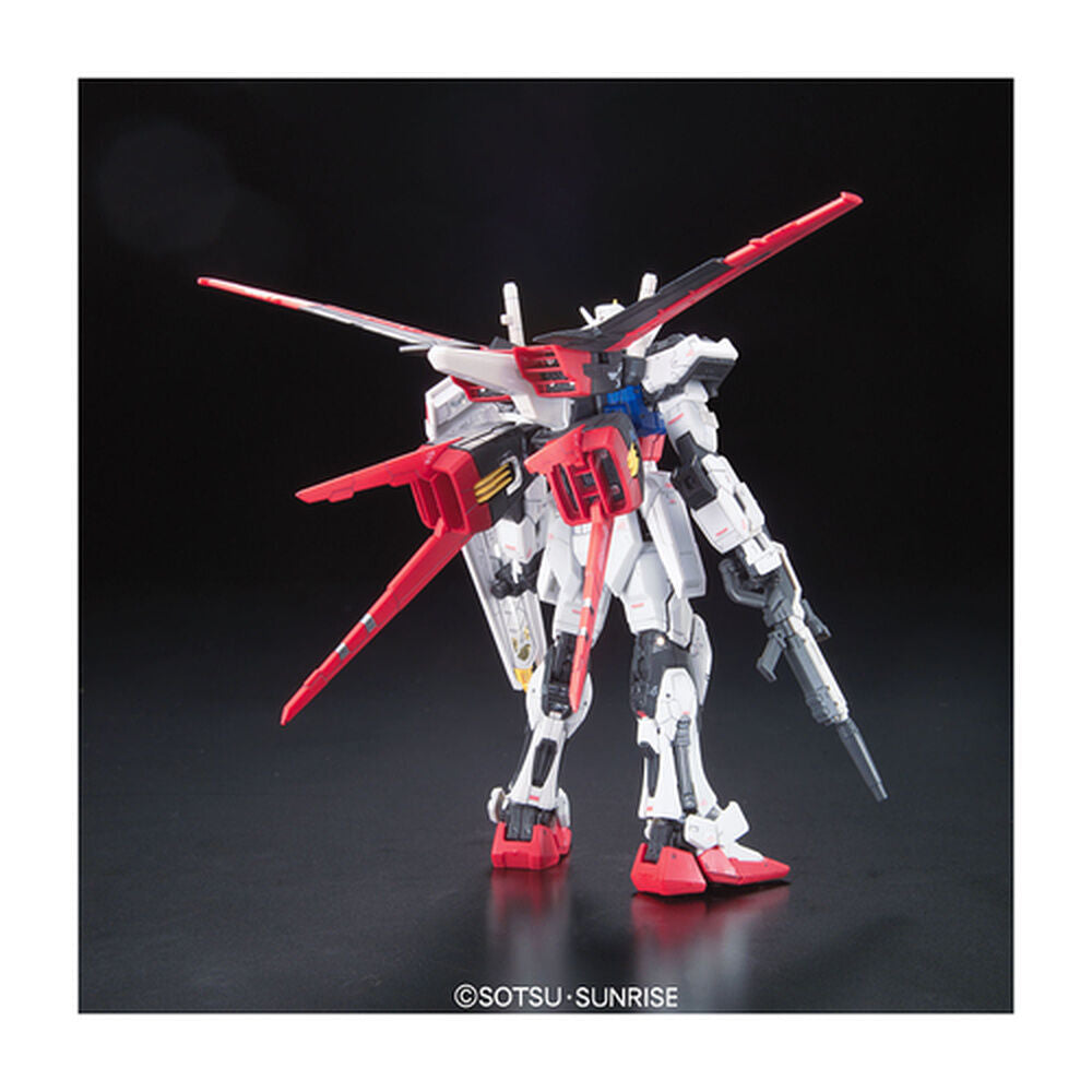 Maqueta RG 1/144 Aile Strike Gundam de BANDAI HOBBY con rifle y escudo - 5