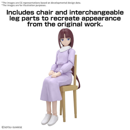 Maqueta Figure-rise Standard de Tiffa Adill sentada en una silla