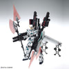 Maqueta MG 1/100 RX-0 Full Armor Unicorn Gundam Ver. Ka en blanco, negro y turquesa