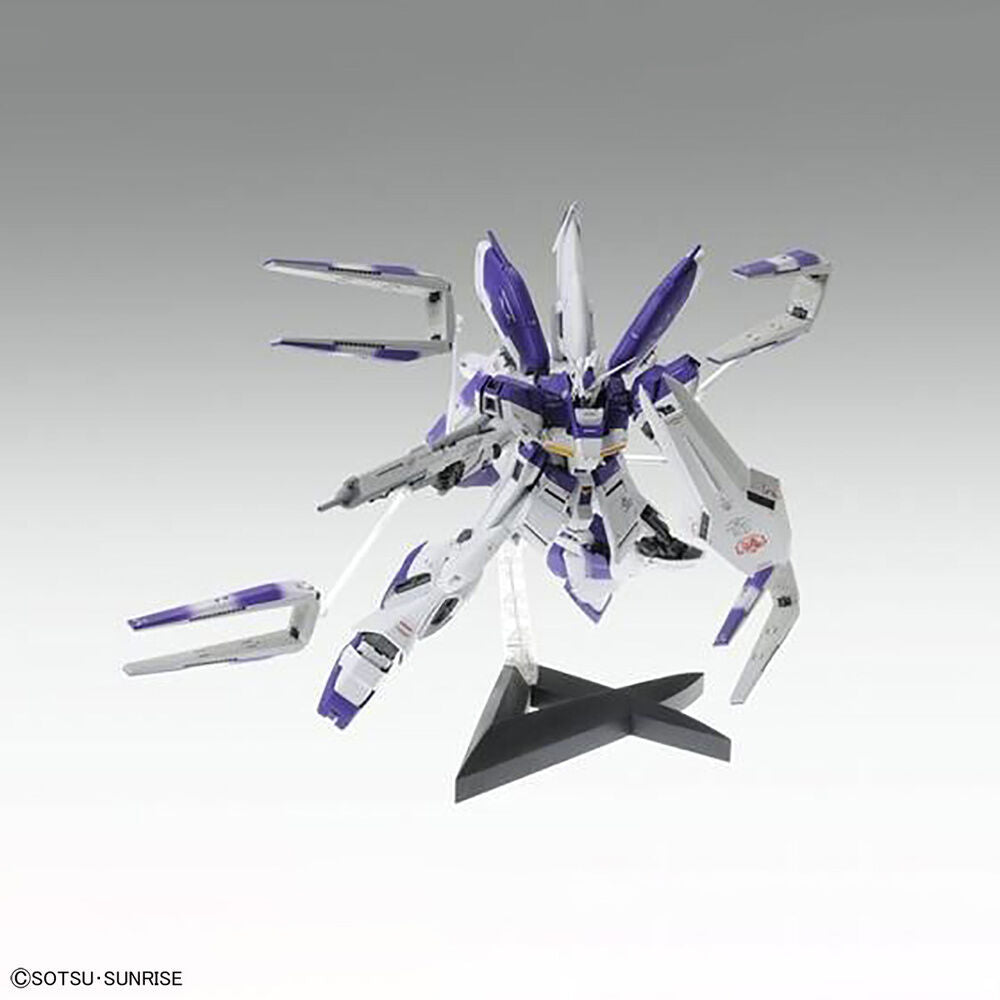 Maqueta MG 1/100 Hi-Nu Gundam RX-93-v2 Ver. Ka en blanco y morado - 2