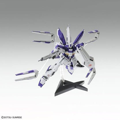 Maqueta MG 1/100 Hi-Nu Gundam RX-93-v2 Ver. Ka en blanco y morado - 2
