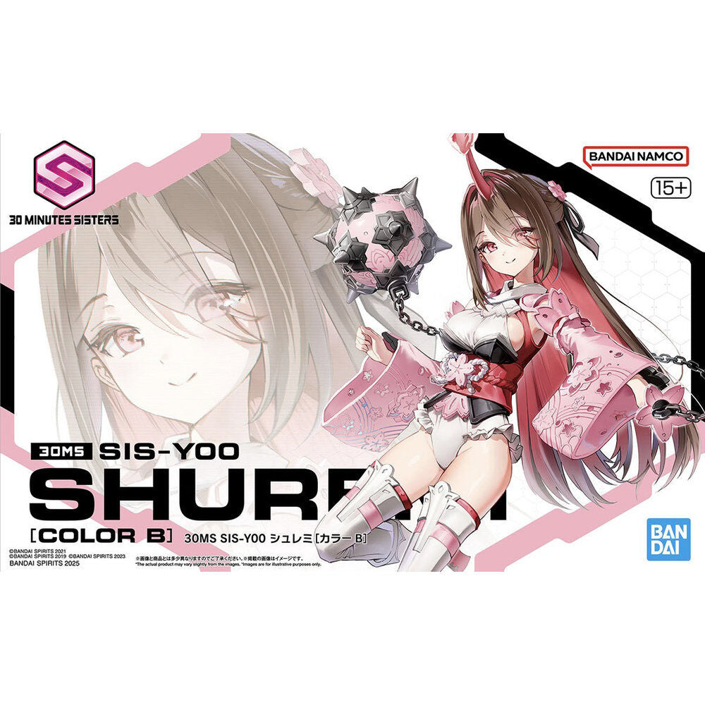 Maqueta 30MS SIS-Y00 Shuremi Color B de Bandai Hobby - 2