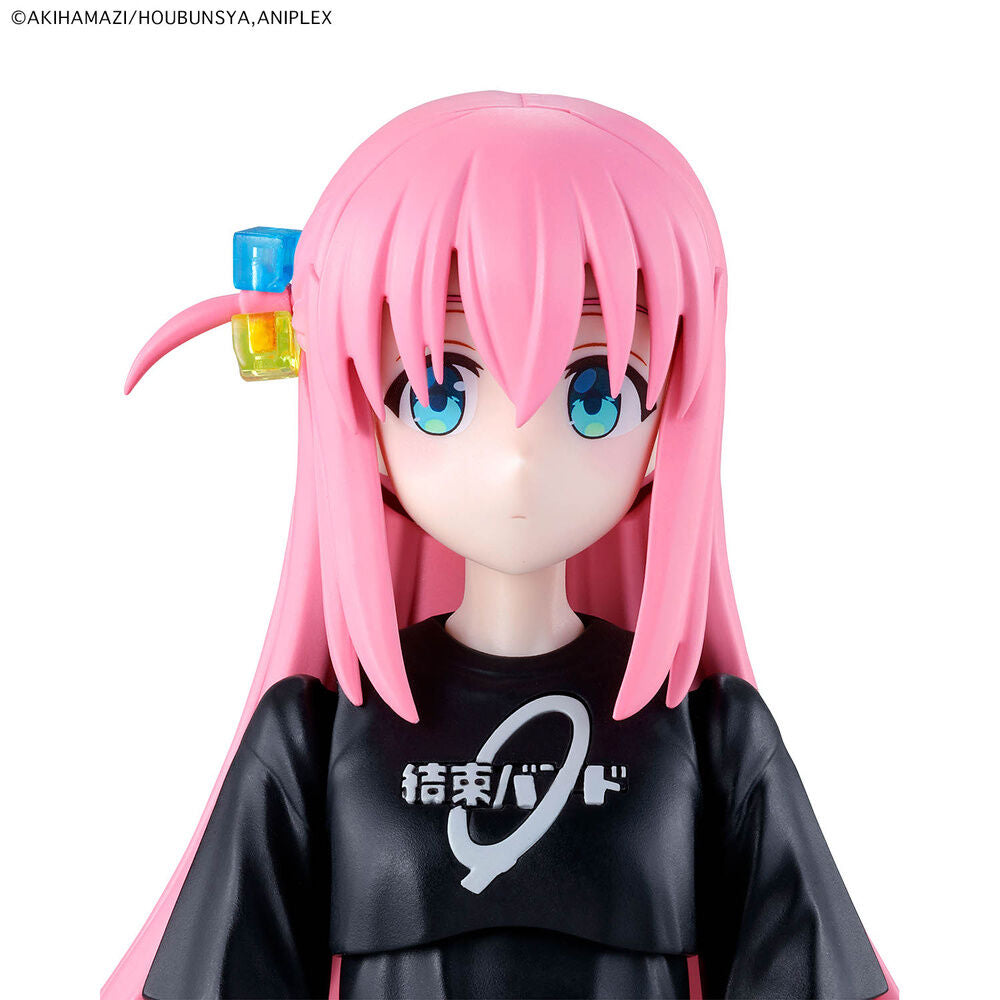 Maqueta de Hitori Gotoh con guitarra eléctrica negra - 2