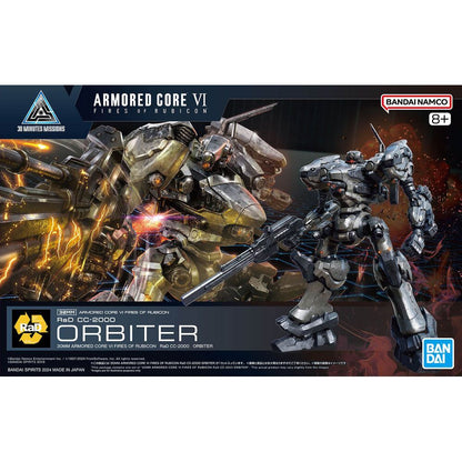 Maqueta 30MM RAD CC-2000 Orbiter de Armored Core VI en gris - 2