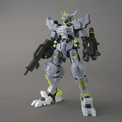 Maqueta HG 1/144 Gundam Asmoday de BANDAI HOBBY en gris, blanco y verde