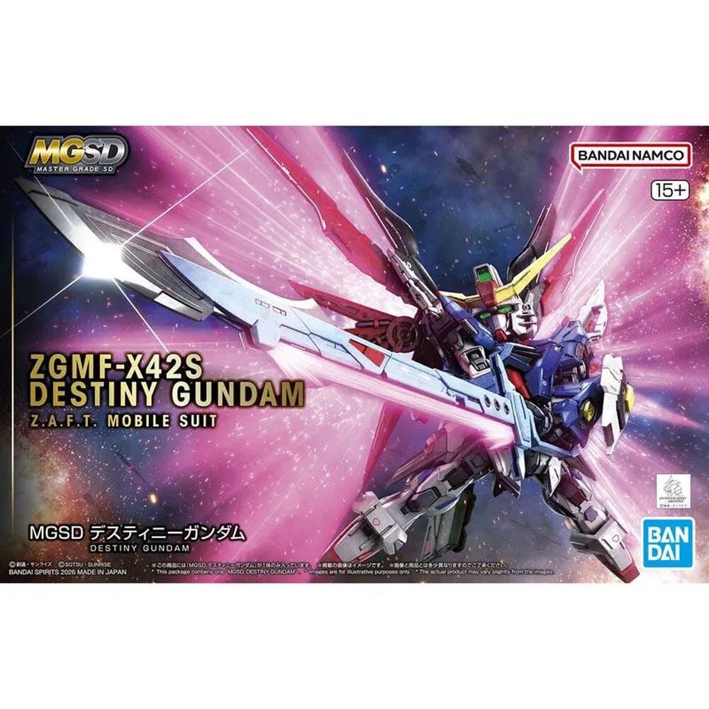 Maqueta MGSD ZGMF-X42S Destiny Gundam de Bandai Hobby