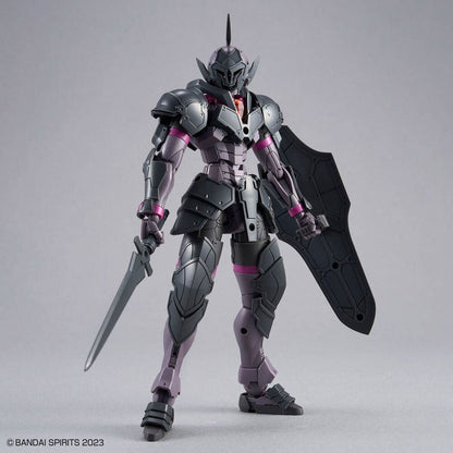Maqueta 30MF Rosan Knight con armadura oscura, espada y escudo