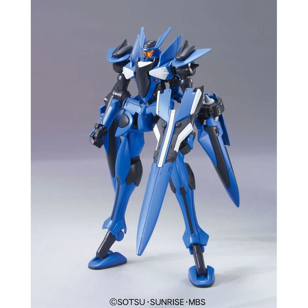 Maqueta HG 1/144 Brave Commander Test Type azul y blanca - 2