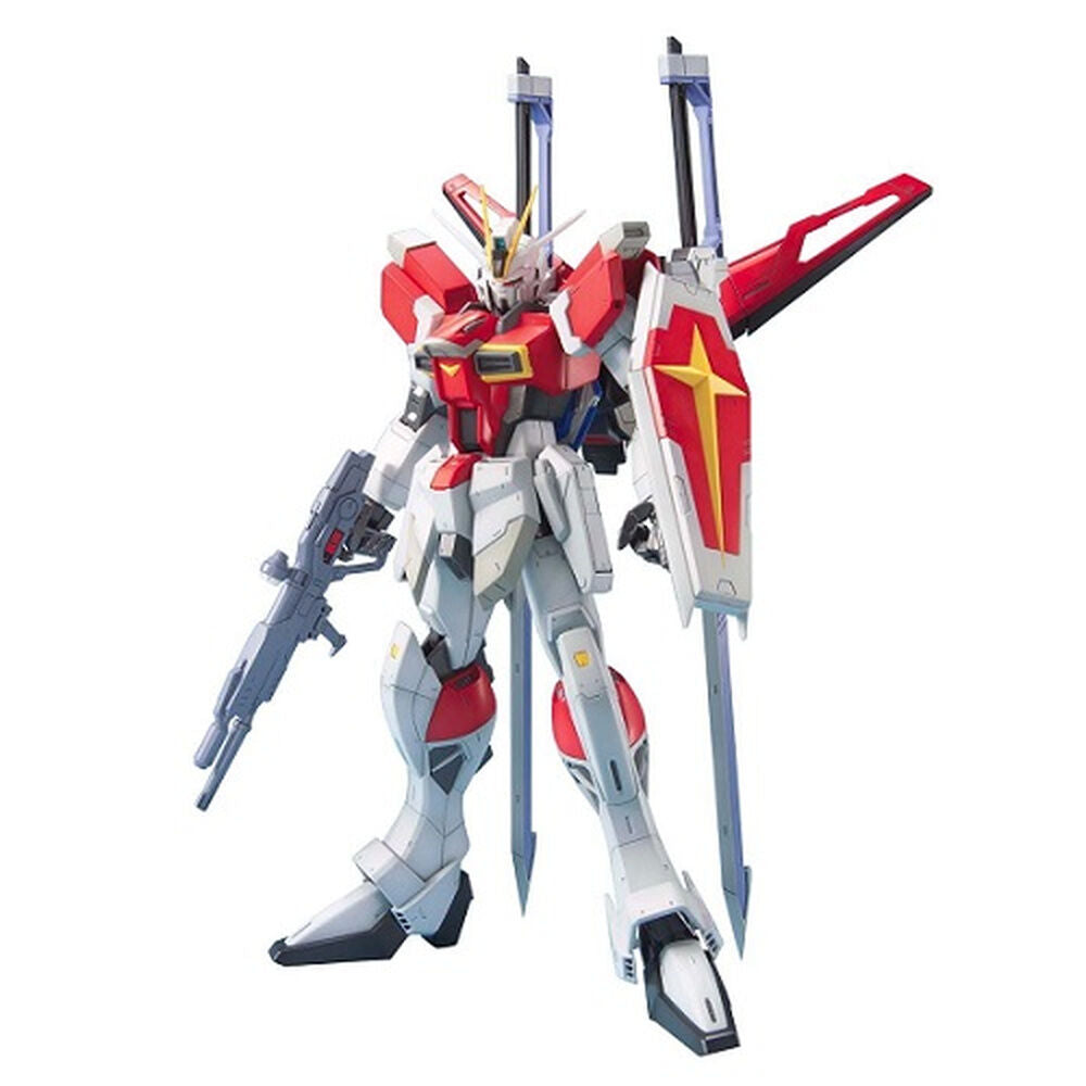 Maqueta MG 1/100 Sword Impulse Gundam montada con escudo y espadas - 2
