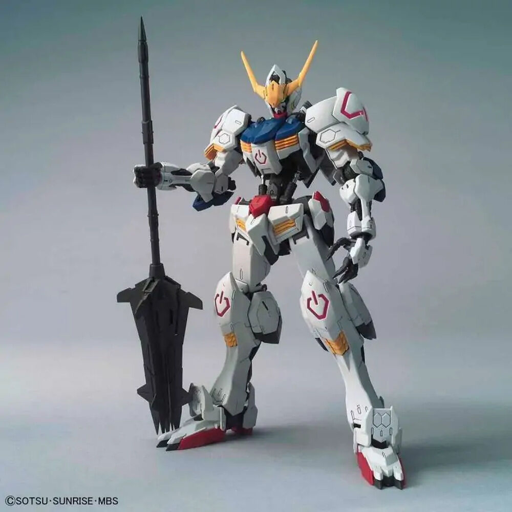 Maqueta MG 1/100 Gundam Barbatos en gris oscuro - 2