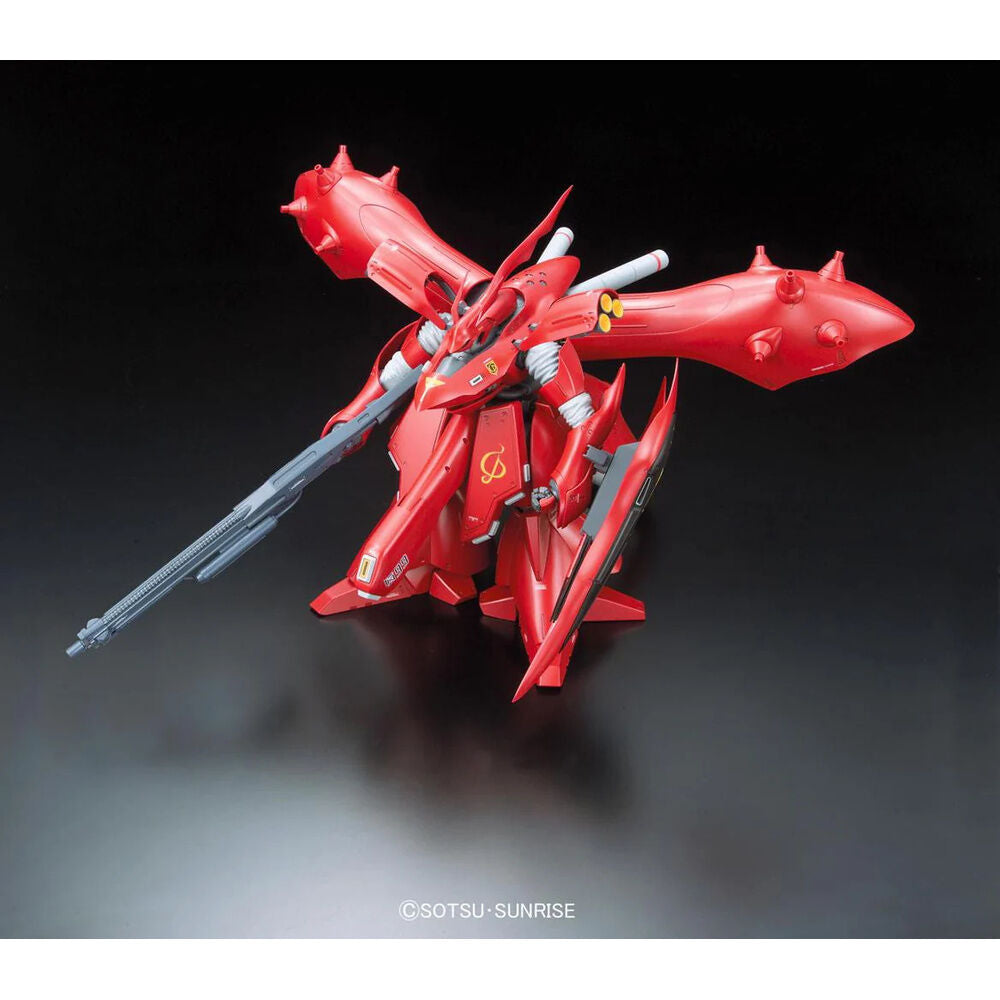 Maqueta roja RE/100 1/100 MSN-04II Nightingale de Gundam - 2