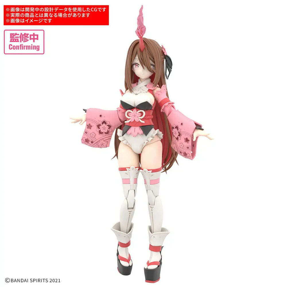 Maqueta 30MS SIS-Y00 Shuremi Color B de Bandai Hobby - 3