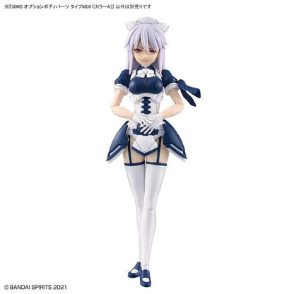 Maqueta 30MS Option Body Parts MD01 Color A en blanco y azul marino - 3