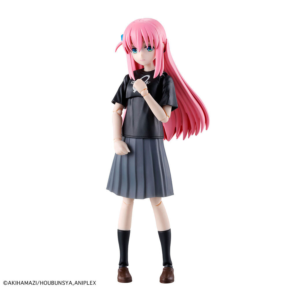 Maqueta de Hitori Gotoh con guitarra eléctrica negra - 3