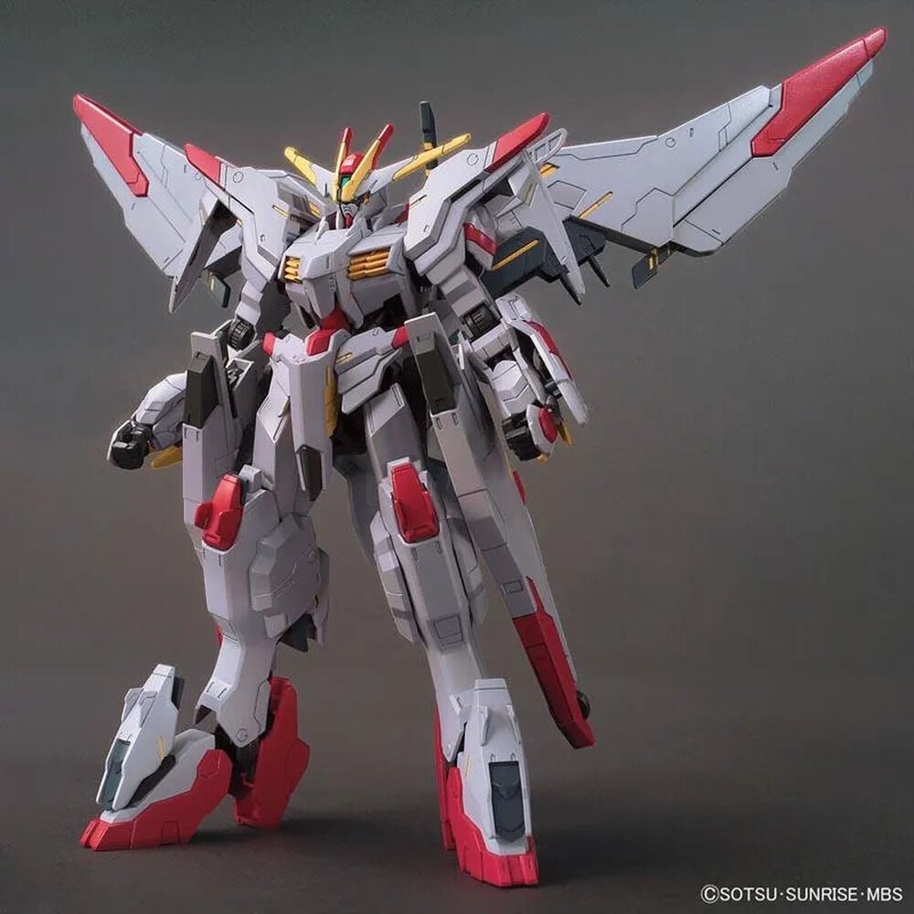 Maqueta HG 1/144 Gundam Marchosias en blanco y rojo