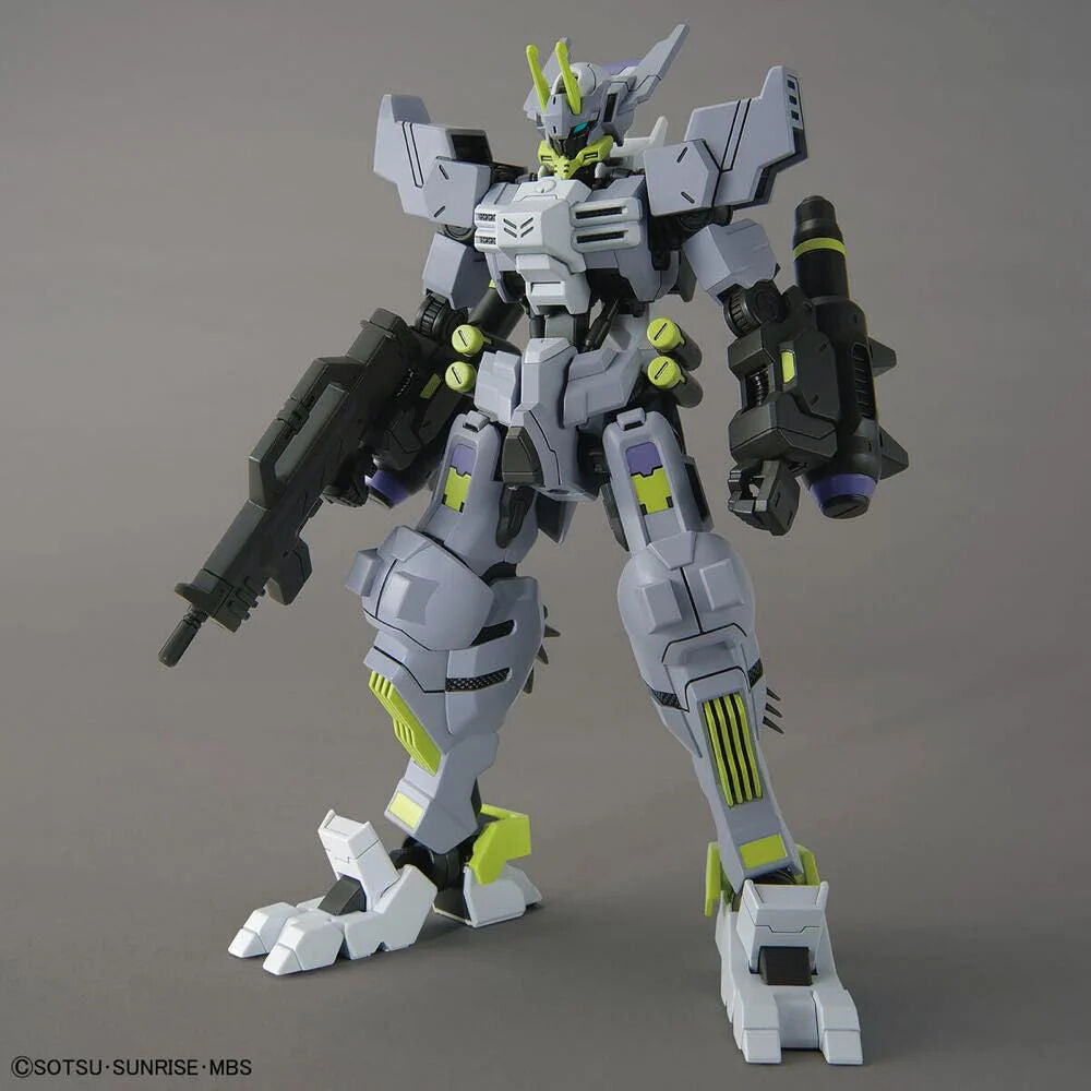 Maqueta HG 1/144 Gundam Asmoday de BANDAI HOBBY en gris, blanco y verde - 2