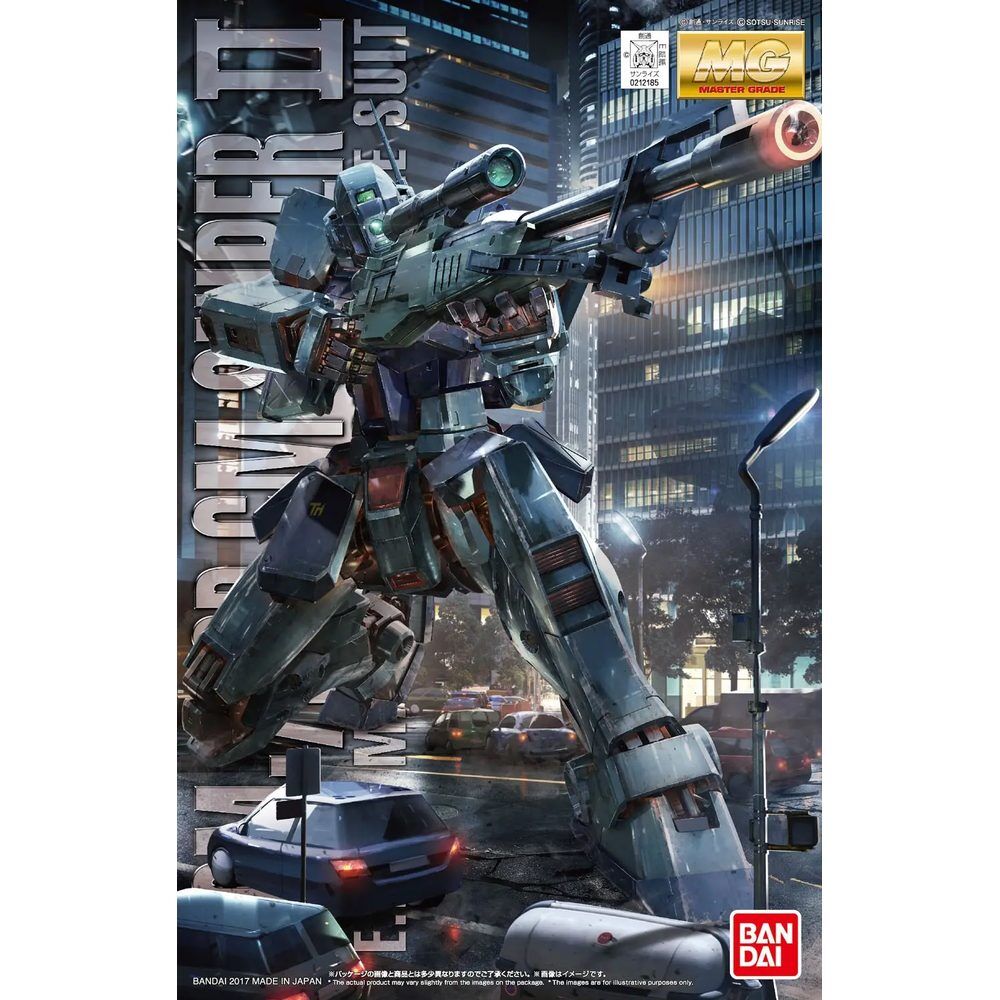 Maqueta MG 1/100 RGM-79SP GM Sniper II de Gundam 0080 con rifle de precisión - 2