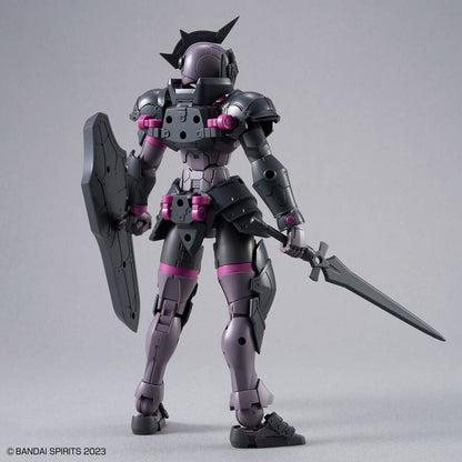 Maqueta 30MF Rosan Knight con armadura oscura, espada y escudo - 2