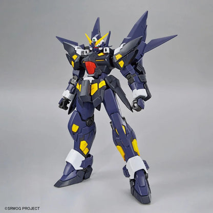 Maqueta HG 1/144 Huckebein Mk-II de Super Robot Wars OG en azul oscuro y amarillo - 2