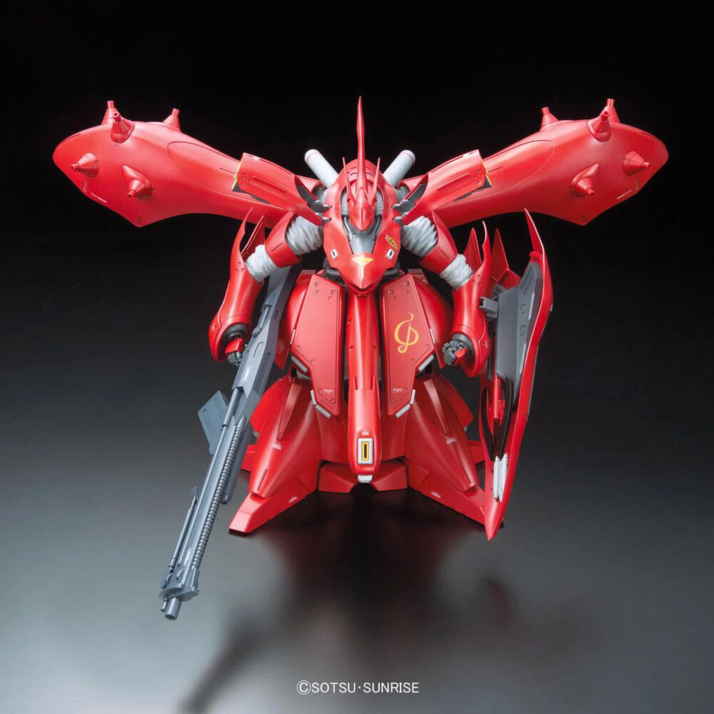 Maqueta roja RE/100 1/100 MSN-04II Nightingale de Gundam - 3