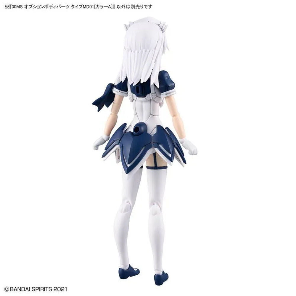 Maqueta 30MS Option Body Parts MD01 Color A en blanco y azul marino - 4